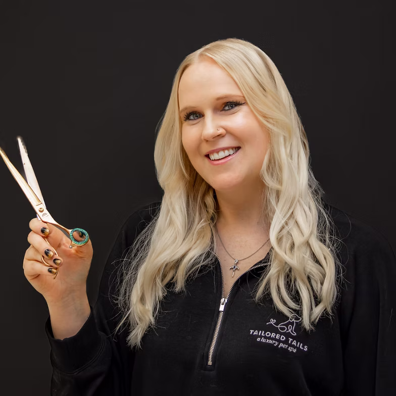 Stephanie Dolinsky, luxury pet groomer